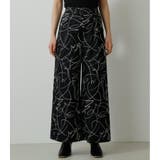LINE DRAWING PRINT PT | AZUL BY MOUSSY | 詳細画像15 