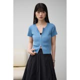 Wジップショートスリーブプルオーバー | AZUL BY MOUSSY | 詳細画像32