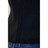 シアー切替5分袖リブニットトップス | AZUL BY MOUSSY | 詳細画像10
