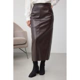 フェイクスエード/フェイクレザータイトスカート | AZUL BY MOUSSY | 詳細画像38 