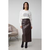 フェイクスエード/フェイクレザータイトスカート | AZUL BY MOUSSY | 詳細画像39 