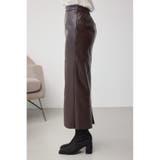 フェイクスエード/フェイクレザータイトスカート | AZUL BY MOUSSY | 詳細画像42 