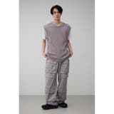 透かし編みニットベスト | AZUL BY MOUSSY | 詳細画像14