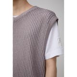 透かし編みニットベスト | AZUL BY MOUSSY | 詳細画像19