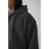 シープボア×スウェット切替防風ブルゾン | AZUL BY MOUSSY | 詳細画像38 