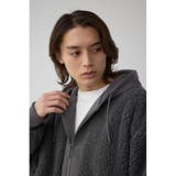 シープボア×スウェット切替防風ブルゾン | AZUL BY MOUSSY | 詳細画像30 