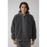 シープボア×スウェット切替防風ブルゾン | AZUL BY MOUSSY | 詳細画像33 