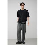 ブランケットステッチ半袖ニット | AZUL BY MOUSSY | 詳細画像14