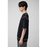 ブランケットステッチ半袖ニット | AZUL BY MOUSSY | 詳細画像16