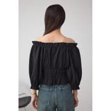 ギャザーフリル2WAYブラウス | AZUL BY MOUSSY | 詳細画像26 