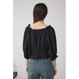 ギャザーフリル2WAYブラウス | AZUL BY MOUSSY | 詳細画像20 