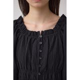 ギャザーフリル2WAYブラウス | AZUL BY MOUSSY | 詳細画像21 