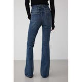 BLU | AZUL DENIM H/Wバックリボンフレアデニム | AZUL BY MOUSSY
