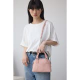 デニムミニダブルジッパーバッグ | AZUL BY MOUSSY | 詳細画像2 