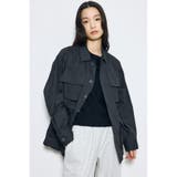 L/BLK1 | ファティーグジャケット | AZUL BY MOUSSY