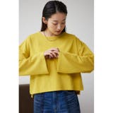 YEL | メッシュスリーブTシャツ | AZUL BY MOUSSY