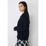 着丈バリエVネックニット | AZUL BY MOUSSY | 詳細画像20