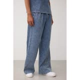 C/Tフェードデニムワイドパンツ | AZUL BY MOUSSY | 詳細画像13 