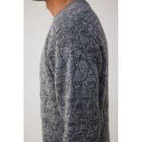 ダイヤ柄ニットプルオーバー | AZUL BY MOUSSY | 詳細画像31