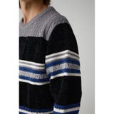 モールボーダーコンビネーションニット | AZUL BY MOUSSY | 詳細画像17