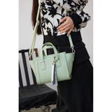 チャームセットトラペイズドバッグ | AZUL BY MOUSSY | 詳細画像21 