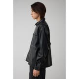 フェイクレザーCPOシャツ | AZUL BY MOUSSY | 詳細画像5