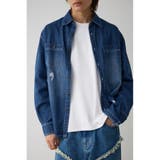 AZUL DENIM ダメージシャツ | AZUL BY MOUSSY | 詳細画像13