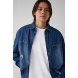 AZUL DENIM ダメージシャツ | AZUL BY MOUSSY | 詳細画像14