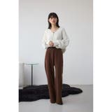 WZIPベロアラメモールカーデ | AZUL BY MOUSSY | 詳細画像4 