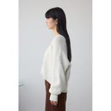 WZIPベロアラメモールカーデ | AZUL BY MOUSSY | 詳細画像6 