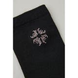 1ポイント刺繍ロングソックス | AZUL BY MOUSSY | 詳細画像6 