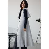 オープンカラージレワンピース | AZUL BY MOUSSY | 詳細画像3 