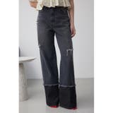 AZUL DENIM スウィッチングバイカラーデニム | AZUL BY MOUSSY | 詳細画像2 