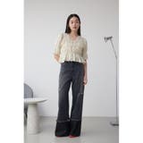 AZUL DENIM スウィッチングバイカラーデニム | AZUL BY MOUSSY | 詳細画像4 