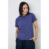 柄NVY5 | ミニボーダーTシャツ | AZUL BY MOUSSY