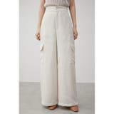 MESH LIKE WIDE PANTS | AZUL BY MOUSSY | 詳細画像5 