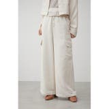IVOY3 | MESH LIKE WIDE PANTS | AZUL BY MOUSSY
