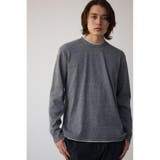 ワッフルフェイクレイヤード長袖トップス | AZUL BY MOUSSY | 詳細画像39