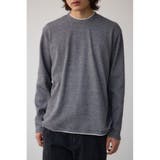 T.GRY | ワッフルフェイクレイヤード長袖トップス | AZUL BY MOUSSY