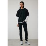 梨地レイヤードロングT | AZUL BY MOUSSY | 詳細画像13
