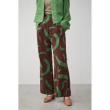 NATURE PATTERN WIDE PANTS | AZUL BY MOUSSY | 詳細画像2 
