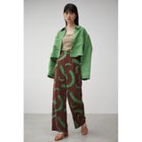 NATURE PATTERN WIDE PANTS | AZUL BY MOUSSY | 詳細画像3 