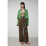 NATURE PATTERN WIDE PANTS | AZUL BY MOUSSY | 詳細画像4 