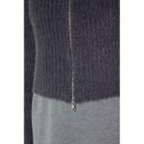 Wジップシャギーカーデセットニットワンピース | AZUL BY MOUSSY | 詳細画像39 
