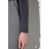 Wジップシャギーカーデセットニットワンピース | AZUL BY MOUSSY | 詳細画像40 