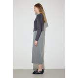 Wジップシャギーカーデセットニットワンピース | AZUL BY MOUSSY | 詳細画像34 