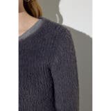 Wジップシャギーカーデセットニットワンピース | AZUL BY MOUSSY | 詳細画像37 