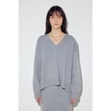 スウェットライクVネックニット | AZUL BY MOUSSY | 詳細画像42 