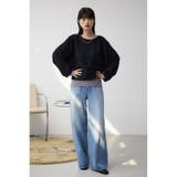 バイカラードルマンニットプルオーバー | AZUL BY MOUSSY | 詳細画像36