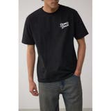 BLK | ハートゴールド発泡プリントTEE | AZUL BY MOUSSY